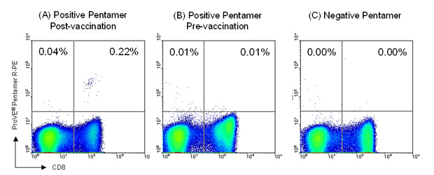 Example flow cytometry results